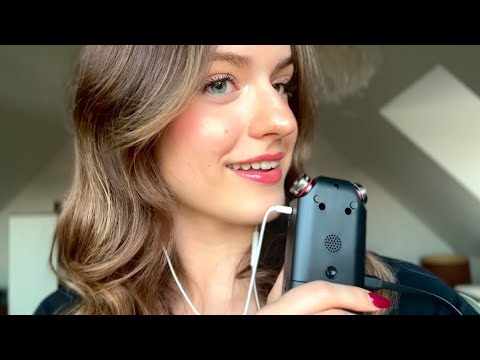 ASMR - Bruits de bouches et blabla 👄 (avec le tascam !!)