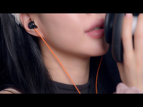 【小萌ASMR】口腔音舔耳 Intense Mouth Sounds 4K