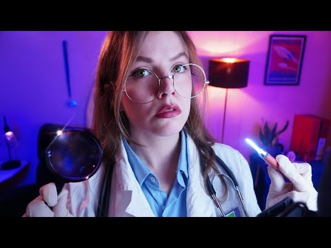 ASMR STRANGE CRANIAL NERVE EXAM TO ASTRONAUT 👽