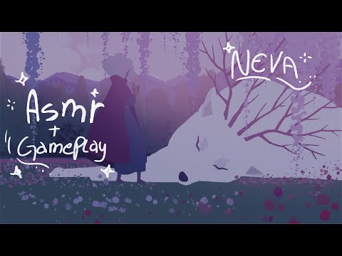 ASMR Gameplay (NEVA) - Jogando com sussurros semi inaudível, sons de teclado e sons de boca.