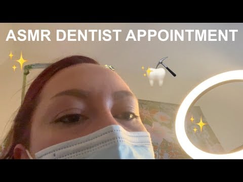 ASMR | Dentist Check up - Filling Cavities, Counting, Scaling, Soft Spoken, Personal Attention