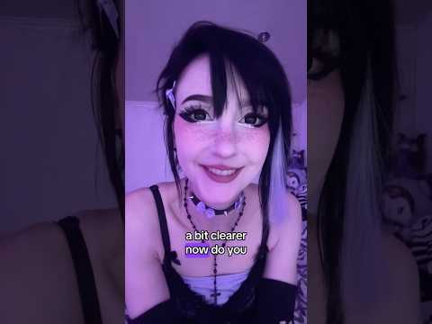 can you see better now? 👀 #asmr #asmrpersonalatttention #asmrshorts