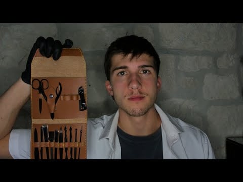 ASMR Lice Exam Roleplay (Gum Chewing)