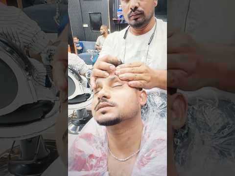 The Most Relaxing Indian Head Massage You'll See Today 😴✨ #Shorts #asmr #massage #barber