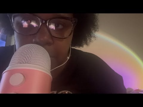 ASMR Dry mouth sounds + hand sounds 