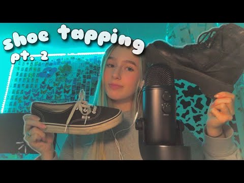 ASMR shoe collection pt. 2 | tapping on shoes