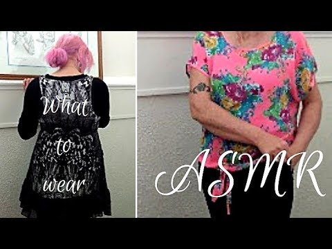 ASMR: Trying On Clothes For Work - Awkward Modelling