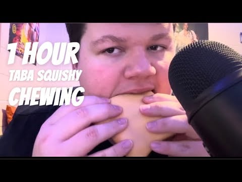 1 Hour Of Chewing On Taba Squishies With LOTS of Mouth Sounds ✨✨