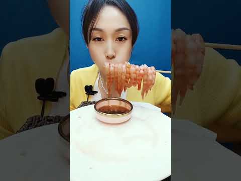 🦐🔥🍚💥🤤 Korean seafood mukbang sound wave! #KoreanSeafood #해물파티
