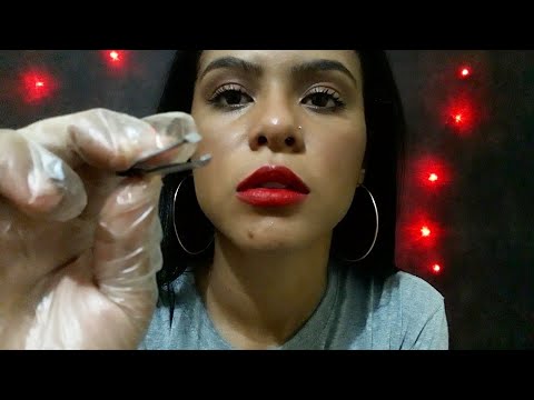 ASMR TIRANDO SUA SOBRANCELHA #2