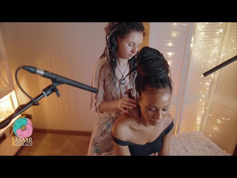 Restful ASMR Massage Using Relaxation Tools