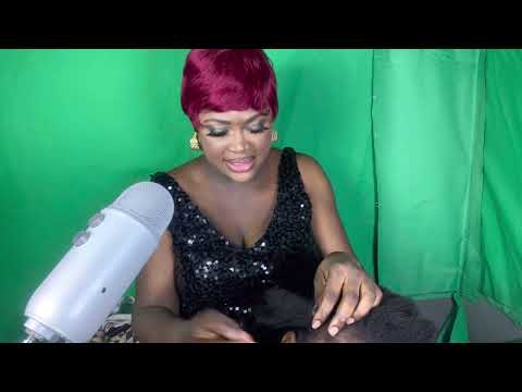 ASMR✨ SOFT WHISPER  STORY TIME,GUM SOUND, HAIR BRAIDING ON MY COUSIN.