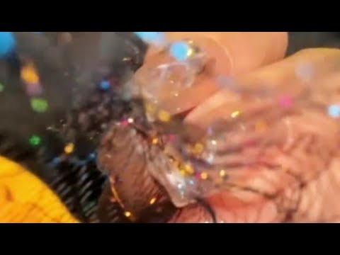 ASMR Randomly Plucking Your Negative Energy after Long Time