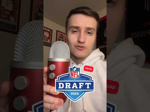 2024 NFL DRAFT RECAP 🏈 ( ASMR ) #shorts #football #asmr