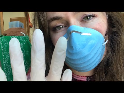 ASMR Rubber Gloves and Mask Tapping Noises!