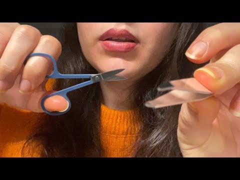 ASMR Türkçe / Negatif enerjilerini kesip yiyorum 🤤 #asmr #türkçeasmr 