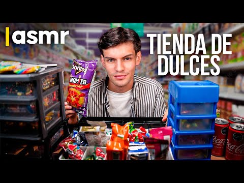 ASMR español roleplay para dormir vendedor de tienda de dulces