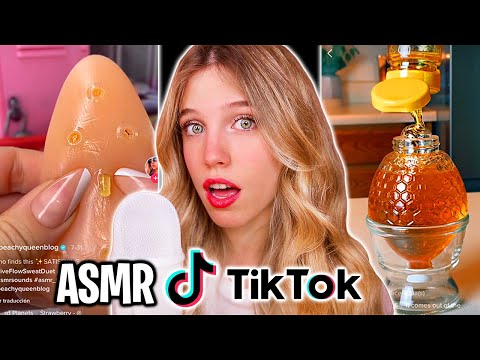 ASMR REACCIONANDO AL ASMR EN TIKTOK (ASMRTIST REACCIONA) #3