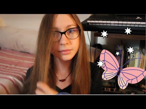 ASMR Casual Rambles and Hair Brushing ~