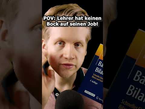 ASMR - POV: Lehrer hat keinen Bock auf seinen Job #shorts #asmr #roleplay #deutscheasmr