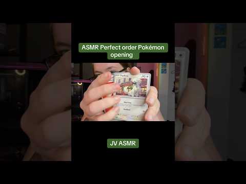 Clips from the video! #asmr #pokemon #perfectorder #asmrpokemon #cardopening #relax #tingles
