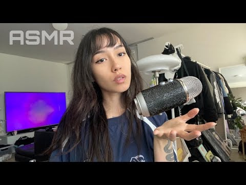 ASMR ☆ FAST VISUAL TINGLES TO CAMERA (+mic triggers, more)