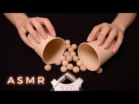 ASMR Deeply Relaxing Paper Cup Tingles 1 Hr (No Talking)