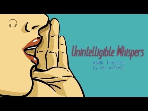 [ASMR] Tingly Soft ★ Unintelligible Whispers ★ [Binaural] [whispers] [mouthsounds]