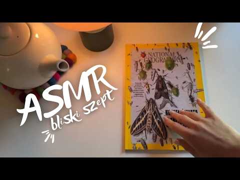 bardzo bliski szept 🩷🙂‍↕️ ASMR czytanie magazynu (zaśniesz na 100%)