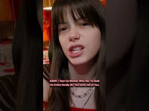 ASMR | Your Co-Worker Who Has To Feed An Entire Family W/ The Same Job as You─♡─ #asmr #asmrroleplay