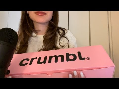 ASMR CRUMBL REVIEW 🤍