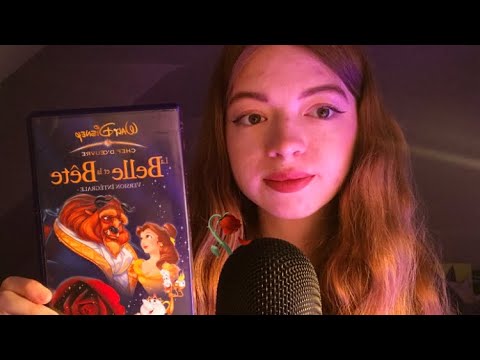 ~ ASMR ~ Retour en enfance avec les VHS 🥀 (tapping, sticky fingers, whispering...)