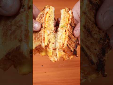 🥪 ASMR Viral Chicken Sandwich 🍗🔥 | Crispy & Juicy Bites 🤤 #shorts #short
