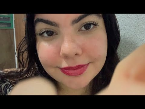 ASMR caseiro com sons de boca, toques na tela e contagem regressiva 💕