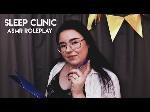 ASMR SLEEP CLINIC Roleplay (ASMR Svenska)
