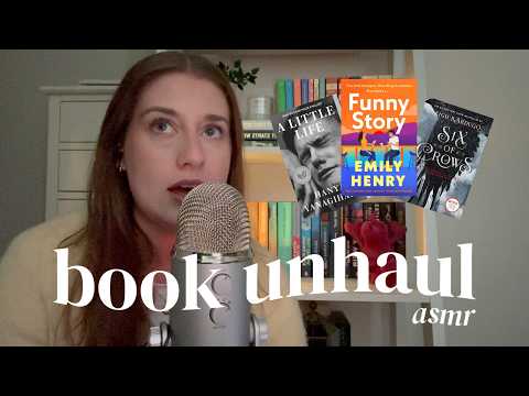 asmr | unhauling popular books i’ll probably never read