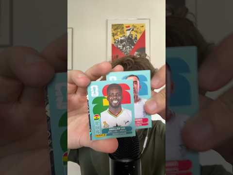 Opening FIFA World Cup Panini Stickers - ASMR