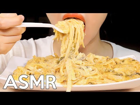 ASMR CREAMY CHEESY Kimchi Pasta 🧀김치크림파스타 먹방🧀