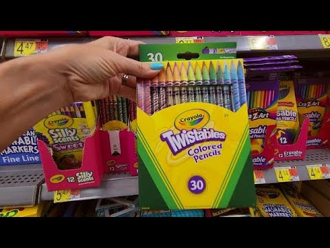 Walmart School Supplies Walk-Through 7-26-2022