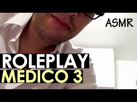 ASMR Roleplay: rápida consulta médica, medição de pressão, exame visual (Português | Portuguese)