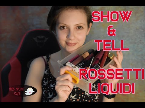 Collezione di Rossetti Liquidi💄  [ASMR ITA]