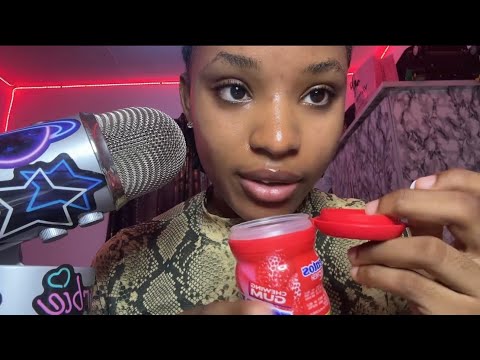 ASMR Gum Chewing| Random Whispering