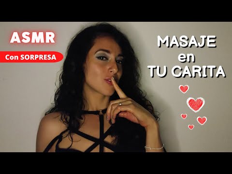 MASAJE PERSONAL 💆‍♂️💆‍♀️💤 en TU CARITA | ASMR Kat