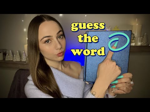 ASMR Guess The Word Tracing ✎🎄 Christmas Edition ✎🎄