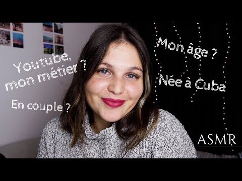 ASMR FRANÇAIS│TOUT SUR MOI ! (Youtube, mon métier, mon âge ? ...) Whispering only