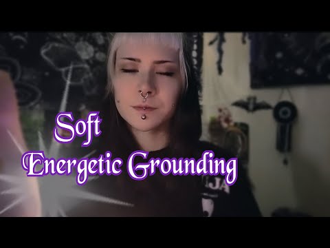 ASMR Reiki | Energetic Grounding & Anxiety Relief (Soft Talking) 🪨