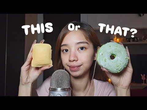 ASMR This Or That? ✨️Which Do You Prefer?