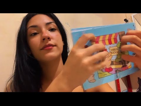 ASMR vários tapping sem fala caseirinho💤