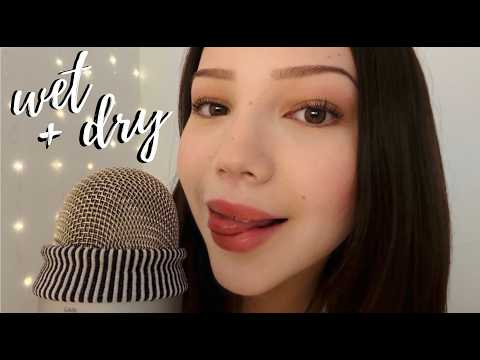 intense WET and DRY mouth sounds ASMR