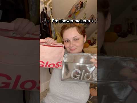 Pre shower makeup #shorts #makeup #preshowermakeup